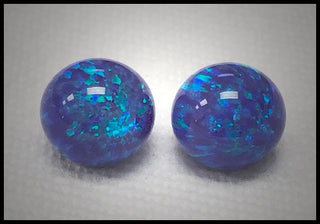 10mm Orbis Synthetic Opal - Royal Blue Sphere