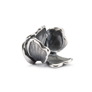 Delicate Flower Sterling Silver Trollbead