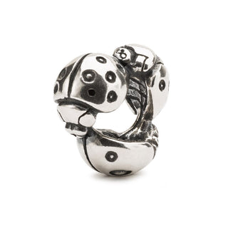 Ladybugs Sterling Silver Trollbead