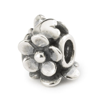 Heartfelt Bloom Sterling Silver Trollbead