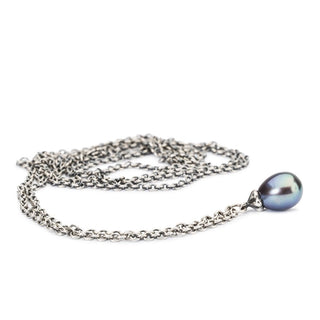 100cm Peacock Pearl Fantasy Trollbeads Necklace