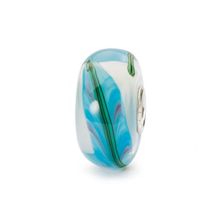Feather of Presence Glass Trollbead