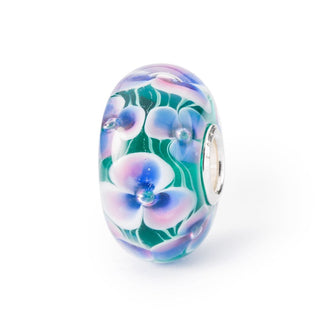 Flower Thought Glass Trollbead