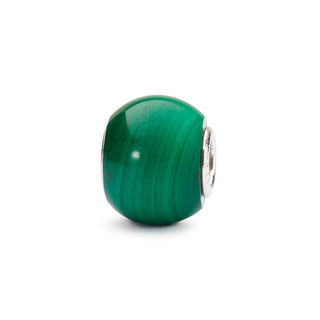 Round Malachite Gemstone Trollbead