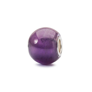 Round Amethyst Gemstone Trollbead