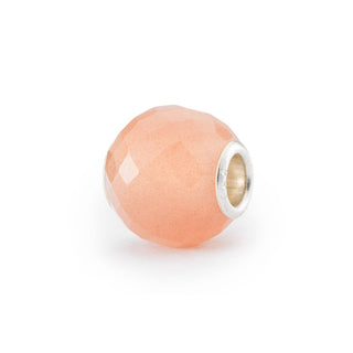 Round Feldspare Moonstone Facet Gemstone Trollbead