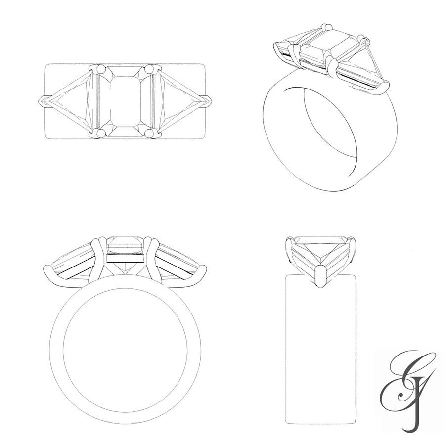 Trillion CAD design blueprint