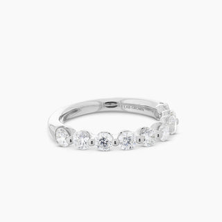 9-Stone ALTR Created Diamond Band 1 ctw