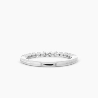 14-Stone ALTR Created Diamond Band 1/2 ctw