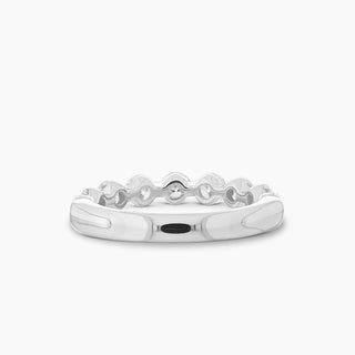 9-Stone ALTR Created Diamond Band 1 1/2 ctw