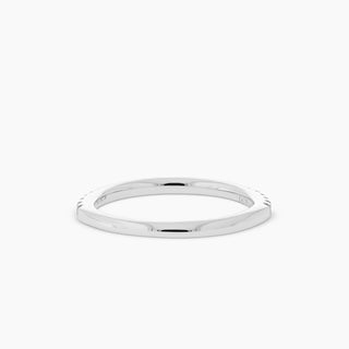 Pave ALTR Created Diamond Band 1/5 ctw