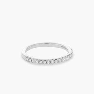 Pave ALTR Created Diamond Band 1/5 ctw