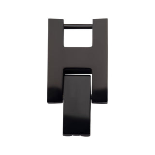 10.35mm Wide Black IP Bracelet Extender with Fold Over Link Clasp