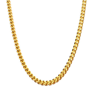 18K Gold IP Franco Chain