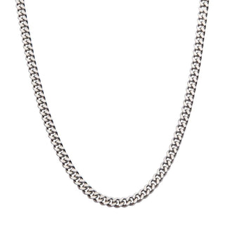 Stainless Steel Diamond Cut Curb Chain