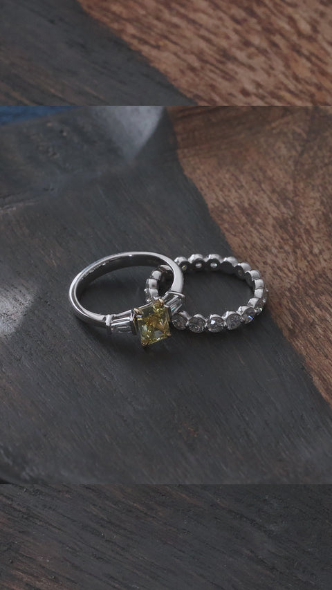 Vivid Yellow Engagement