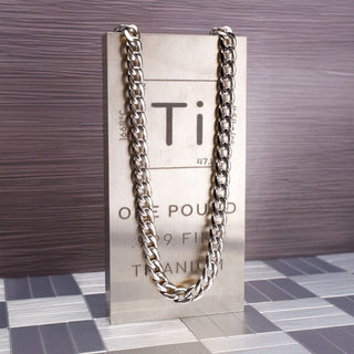 7.4mm Titanium Curb Chain
